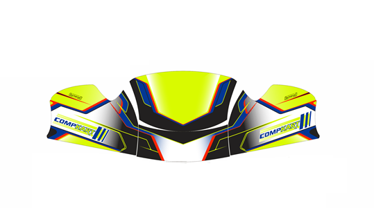Front Pod Sticker for CompKart MK20 Ranger (2023)