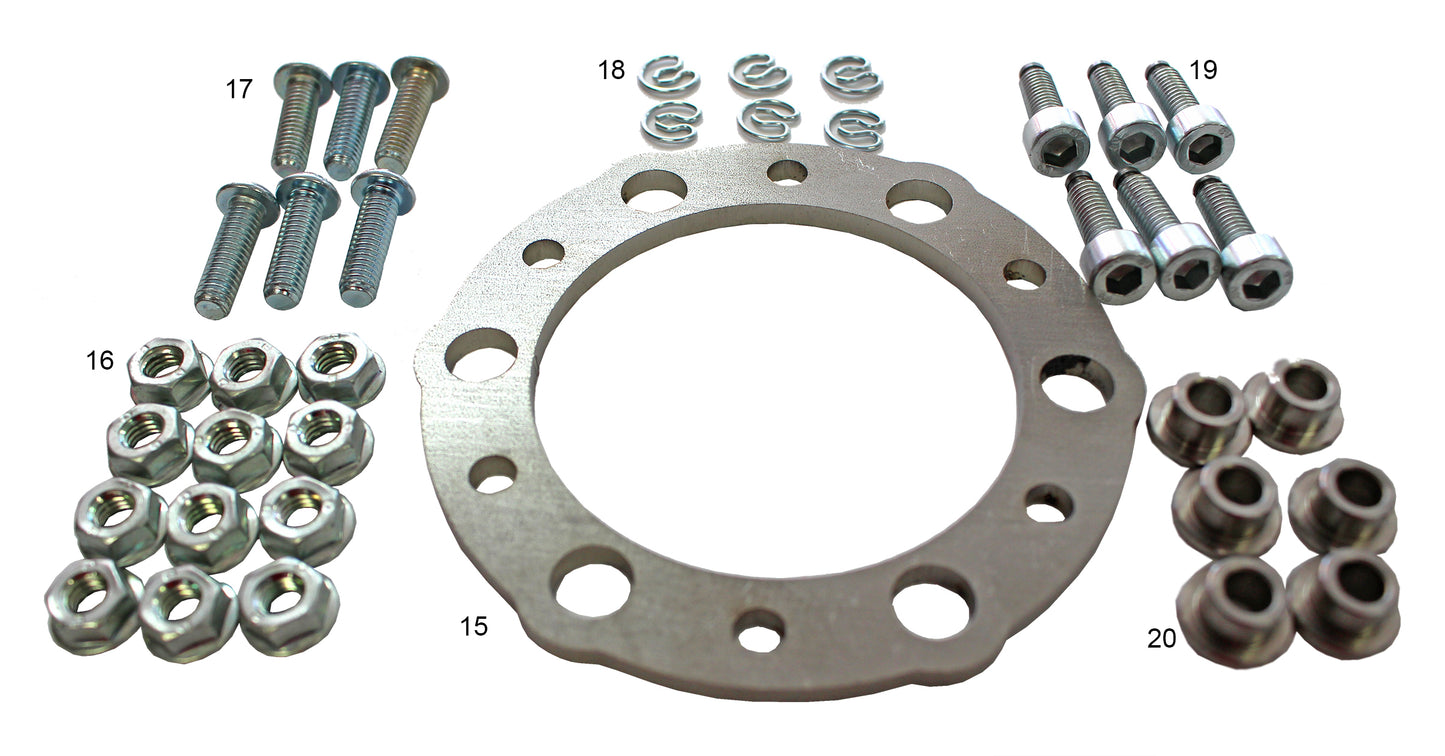 #16 LOCK NUT M6 - NO NYLON