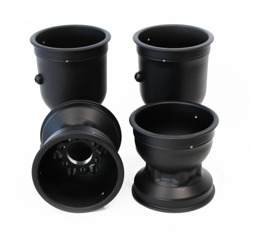 MAGNESIUM WHEELS (SET of 4) - BLACK