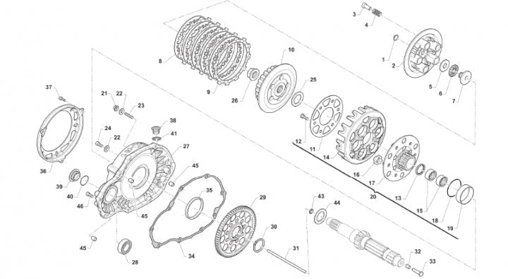 Clutch Nut Hub TM KZ