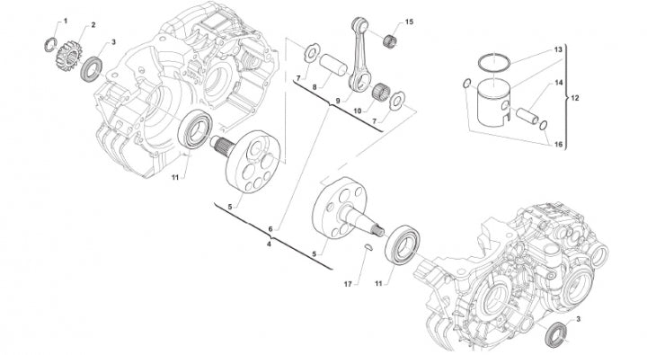 Primary Drive Gear 18T TM KZ R1