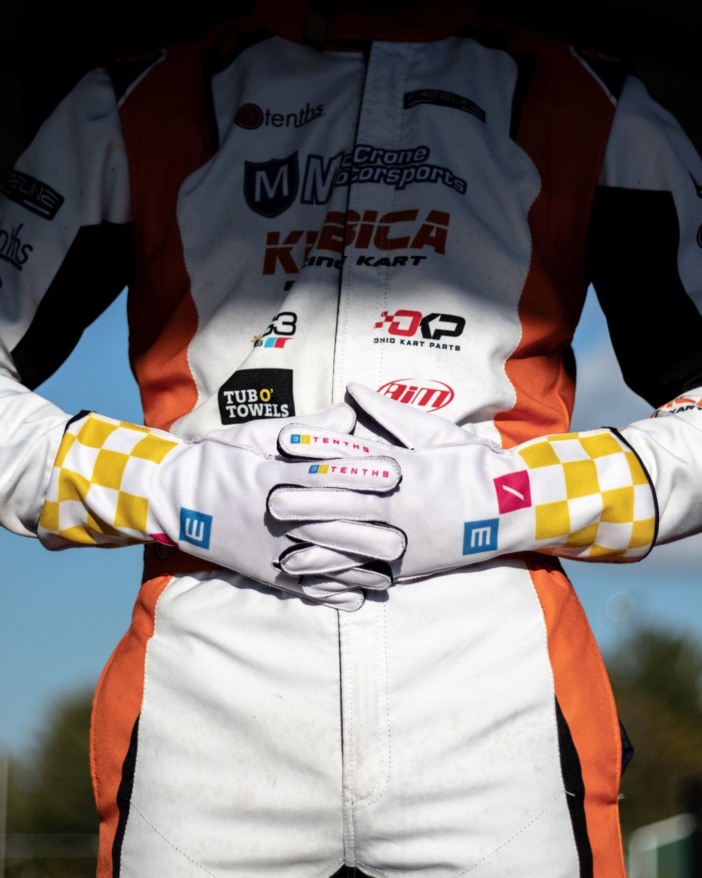 Three Tenths Retro Racing Gloves