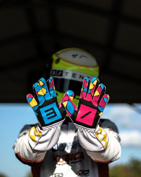 Three Tenths Retro Racing Gloves