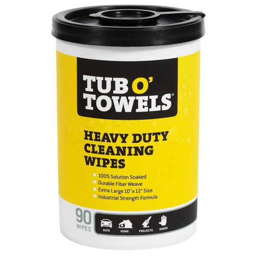 Tub O' Towels Heavy Duty Cleaning Wipes
