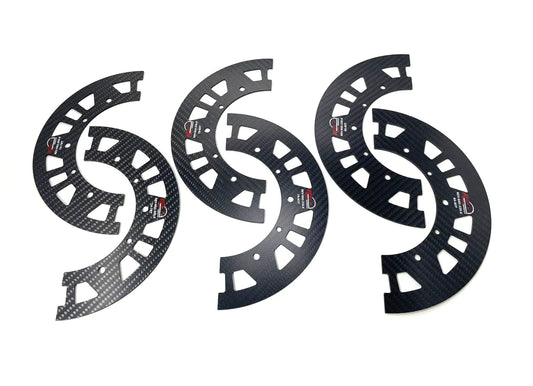 REV Performance Sprocket Guard - Carbon Fiber (Split Guard)