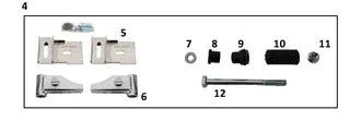 #6 - Rear Bumper Mounting Bracket