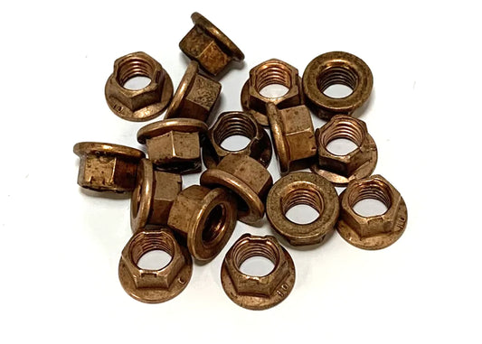 #8 - Flanged Lock Nut M8