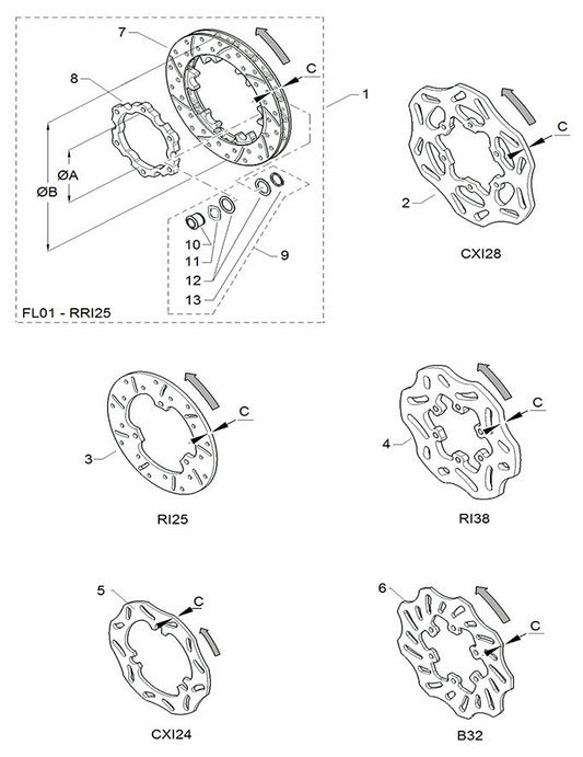 #13 Circlip DIN 471 (UNI 7435)