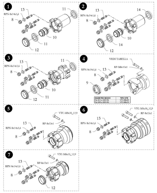 #10 - Front Hub Spacer 35.5x42.2