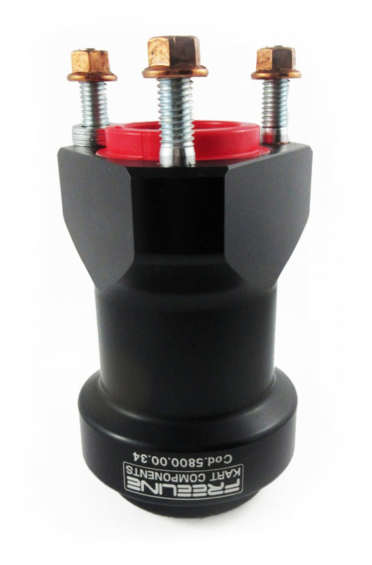 REAR WHEEL HUB - 40MM (BLACK)