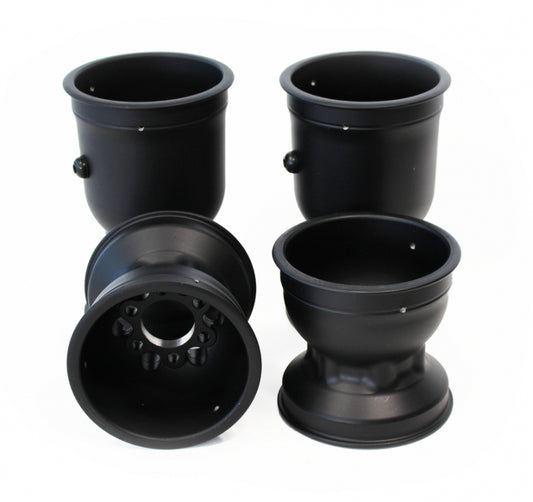 MAGNESIUM WHEELS (SET of 4) - BLACK
