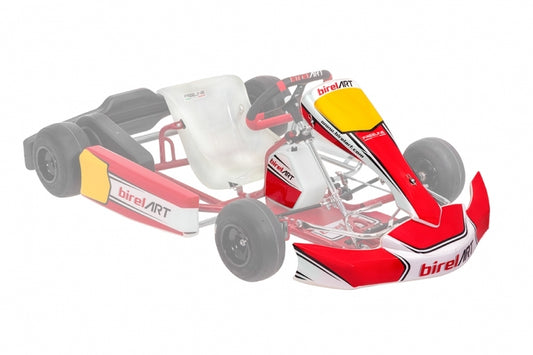 Birel Art Cadet Sticker Kit - Front Panel + Bumper 2020
