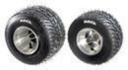 MG White Rain Tires Wet