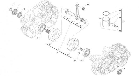 Crank Pin 22 x 50.4 Full TM KZ