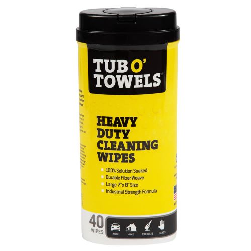 Tub O' Towels Heavy Duty Cleaning Wipes