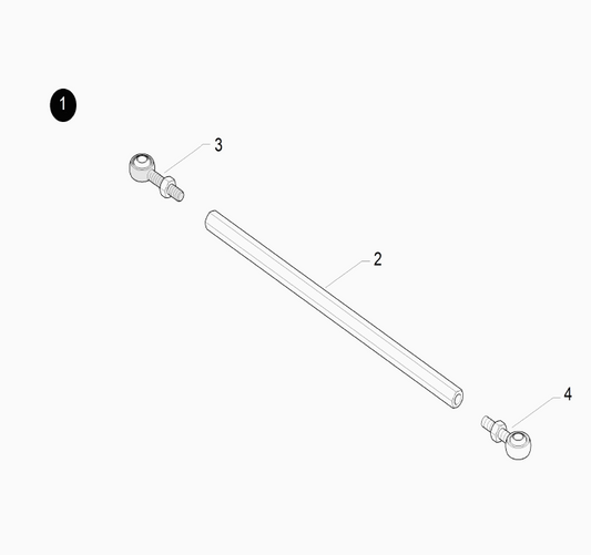 M8 Tie Rod / M8 Hyme Joint